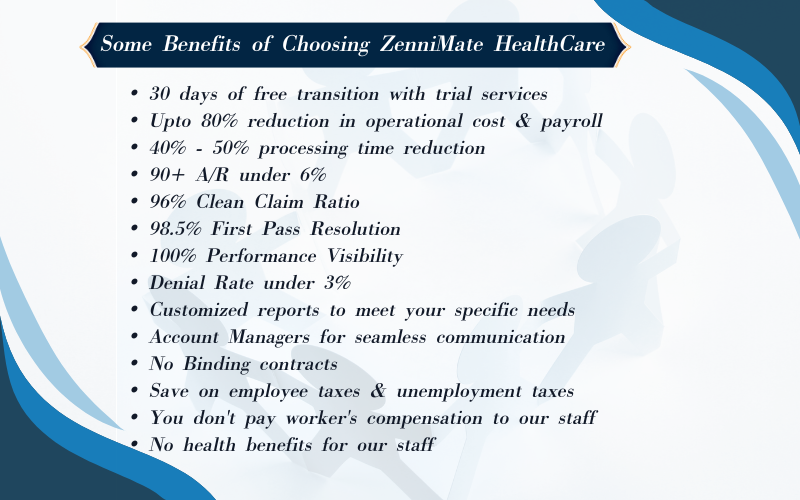 Benefits of Choosing ZenniMate Healthcare